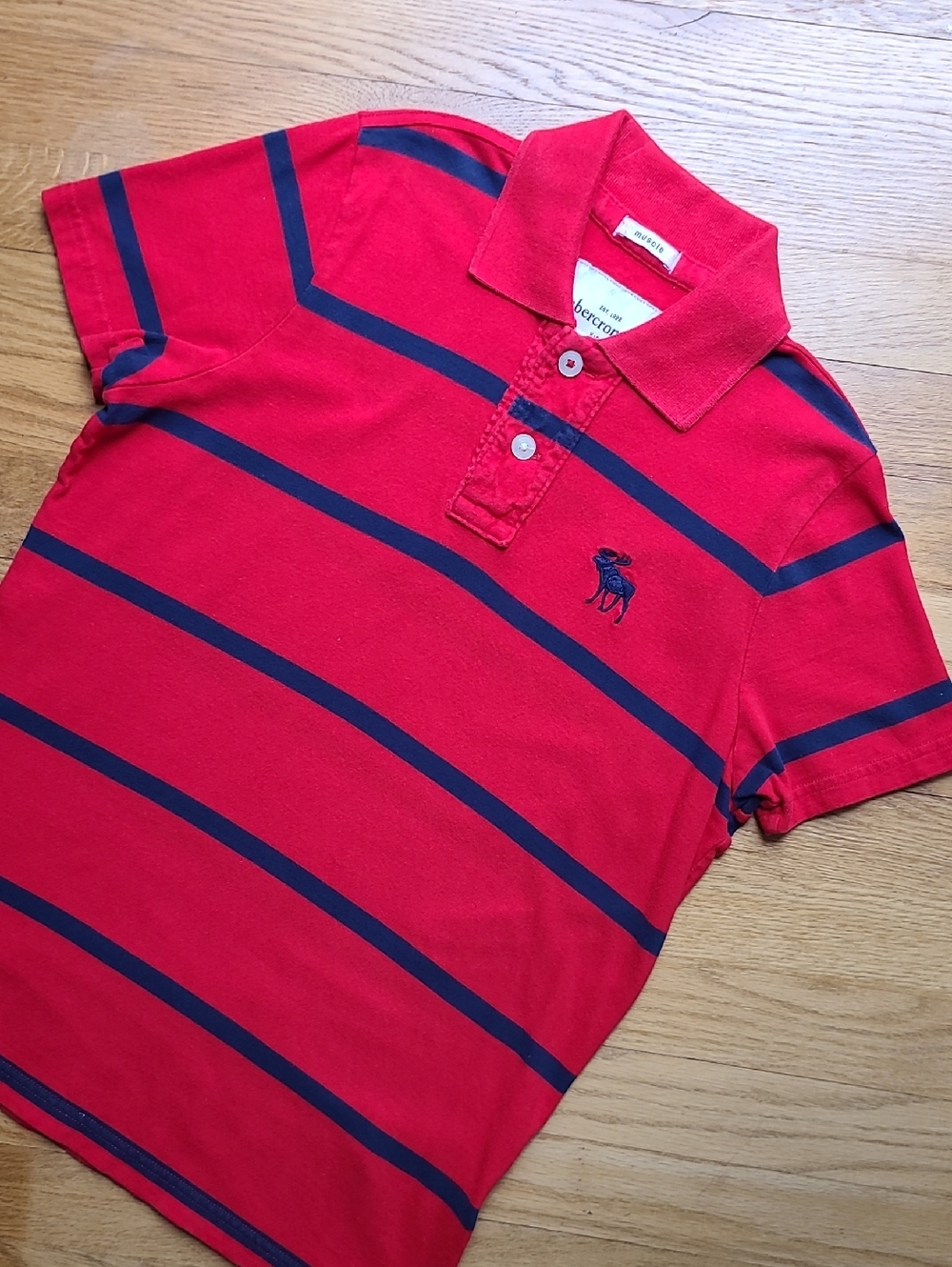 Size 14 kids Abercrombie polo shirt